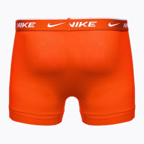 Pánské boxerky Nike Everyday Cotton Stretch Trunk 3 páry team orange/uni red/black
