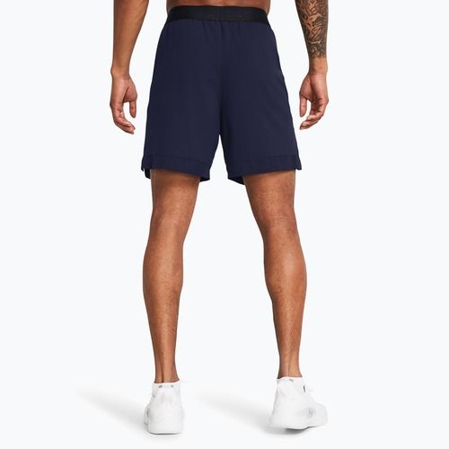Pánské tréninkové šortky Under Armour UA Vanish Woven 6in midnight navy/mod gray