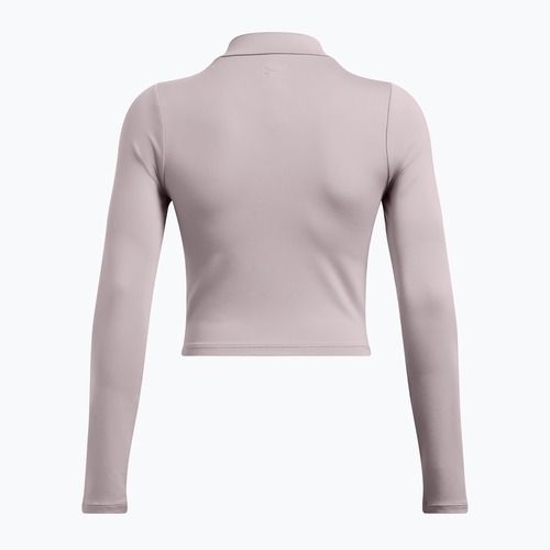 Dámský tréninkový top Under Armour Meridian Mock tetra gray/tetra gray
