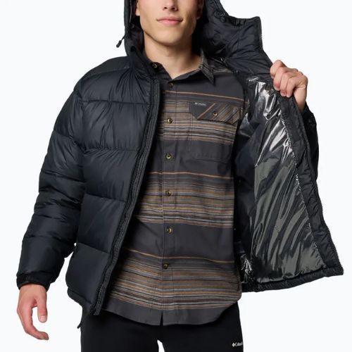 Pánská bunda  Columbia Pike Lake II Hooded black 012