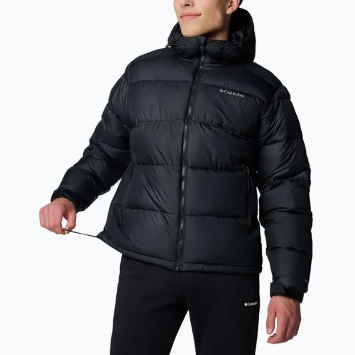 Pánská bunda  Columbia Pike Lake II Hooded black 012