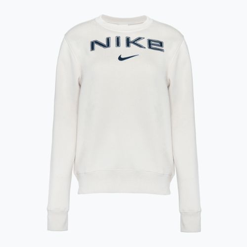 Dámská mikina Nike Sportswear Phoenix Fleece light orewood brn/white/armory navy