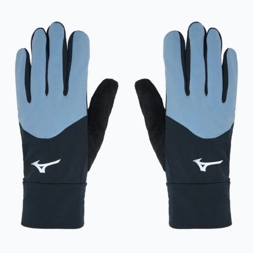 Běžecké rukavice Mizuno Warmalite black / glacier lake