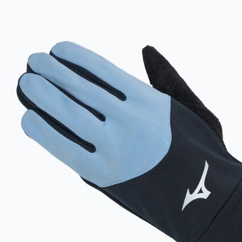 Běžecké rukavice Mizuno Warmalite black / glacier lake