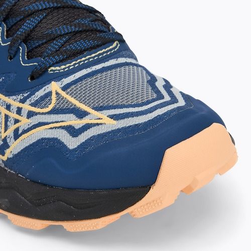 Dámské běžecké boty Mizuno Wave Daichi 8 estate blue/apricot ice/black