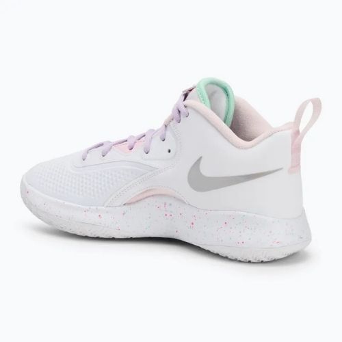 Tenisky na volejbal Nike React Hyperset 2 SE bílá/hyper růžová/mintová pěna/fialová mlha/růžová pěna