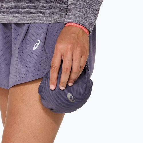 Dámská běžecká vesta ASICS Metarun Packable greyish purple