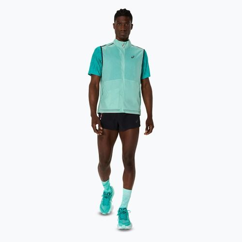 Pánská běžecká vesta Asics Metarun Packable oasis green