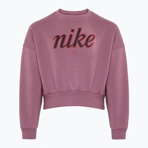 Dětská mikina Nike Sportswear Club Fleece plum dust/light wild mango
