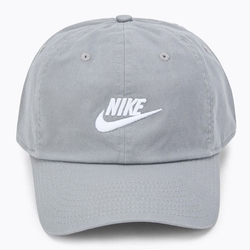 Kšiltovka Nike Club Unstructured Futura Wash particle grey/white
