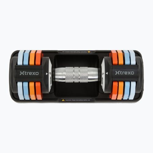 Nastavitelná sada činek XTREXO 2 x 5 kg multicolor