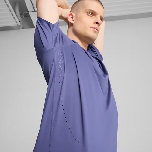 Pánské běžecké tričko PUMA Run Cloudspun Tee blue crystal