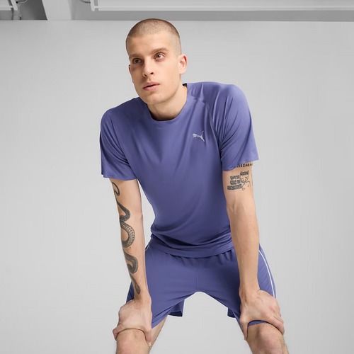 Pánské běžecké tričko PUMA Run Cloudspun Tee blue crystal