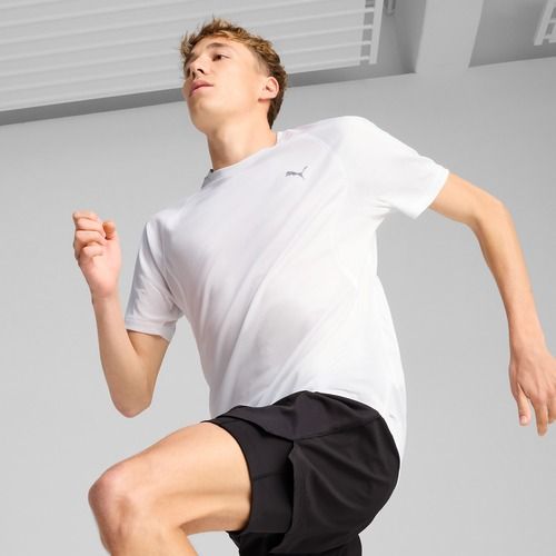 Pánské běžecké tričko PUMA Run Velocity Tee Poly puma white
