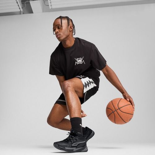Pánský basketbalový dres PUMA Jaws Core Tee II puma black