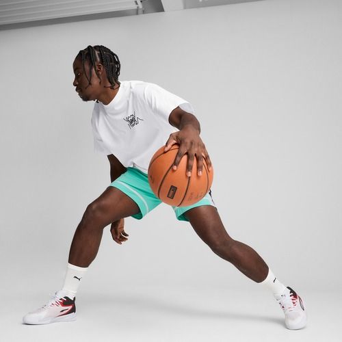 Pánský basketbalový dres PUMA Jaws Core Tee II puma white