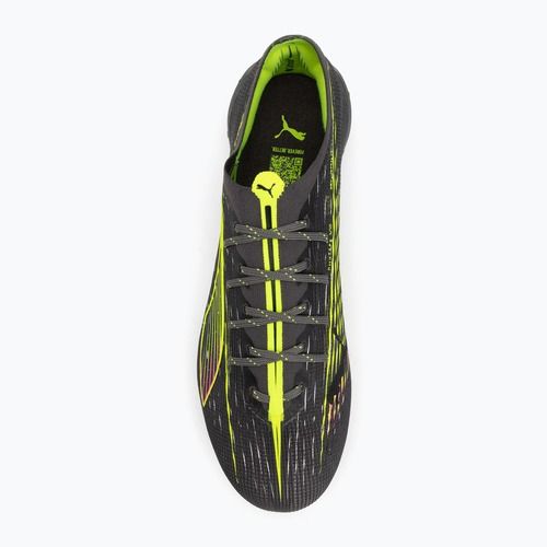 Pánské kopačky PUMA Ultra 5 Ultimate FG matte aged silver/yellow alert/sun struck