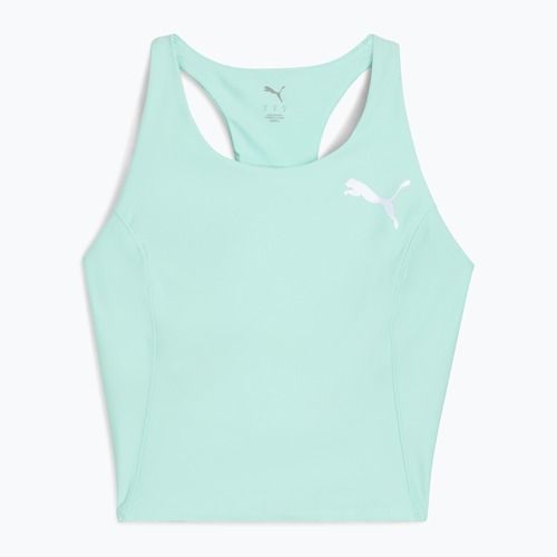 Dámský běžecký top PUMA Raceday Ultraform Crop mint melt