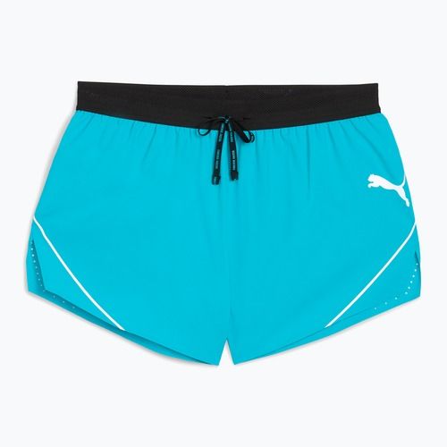 Pánské běžecké šortky  PUMA Raceday Ultrawave 3" Split speed blue