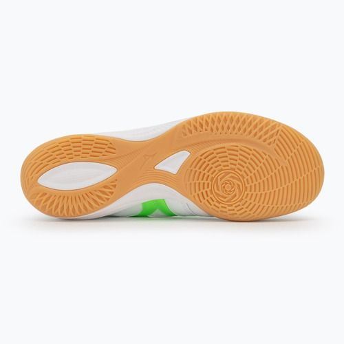 Pánské kopačky Mizuno Morelia Sala Elite IN white/neon green/galaxy silver