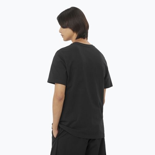 Pánské tričko Salomon Big Logo Tee deep black