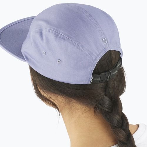 Kšiltovka Salomon 5 Panel blue granite