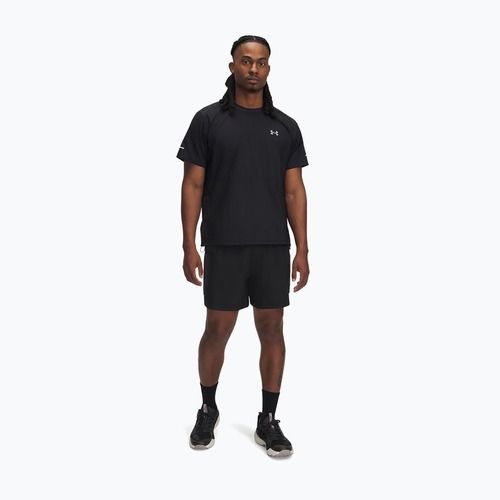 Pánské běžecké šortky Under Armour Trail Run 5" black / reflective