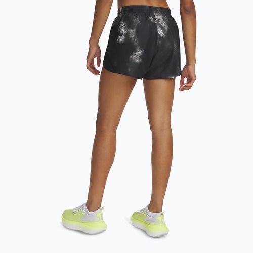 Dámské běžecké šortky Under Armour Fly By 3" Printed black / reflective