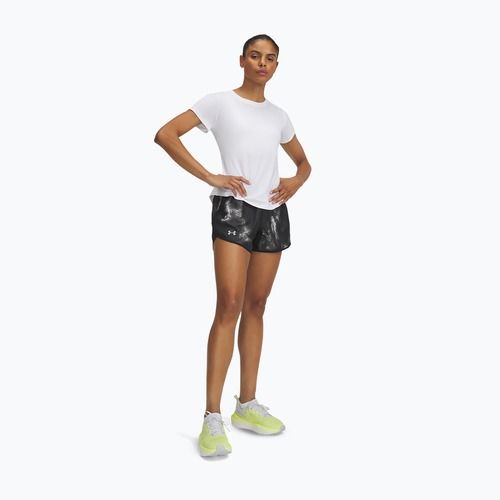 Dámské běžecké šortky Under Armour Fly By 3" Printed black / reflective