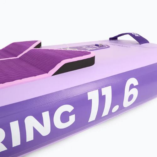 Sada paddleboard SUP nafukovací AQUASTIC Touring 11'6" fialový