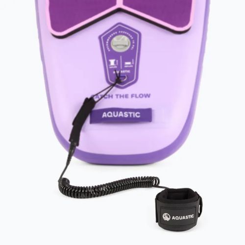 Sada paddleboard SUP nafukovací AQUASTIC Touring 11'6" fialový