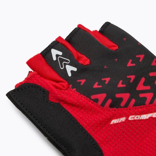 Cyklistické rukavice ATTABO Vito gel shock proof red/black