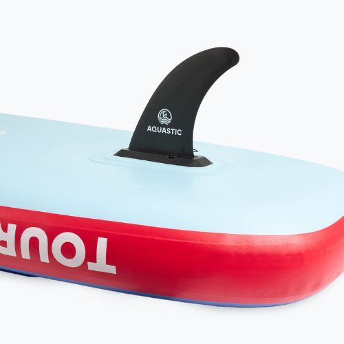 Sada paddleboard SUP nafukovací AQUASTIC Tourer 12'0" 2-os modrý