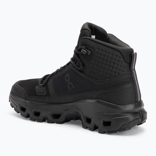 Dámské boty On Cloudrock Mid Waterproof black/black