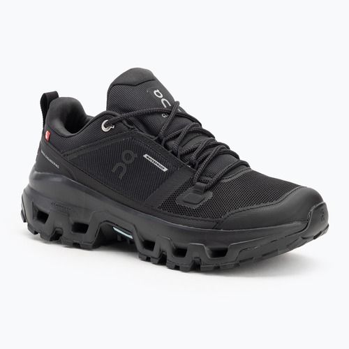 Dámské boty On Cloudrock Low Waterproof black/black