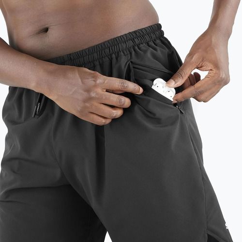Pánské běžecké šortky Salomon SHAKEout Core 7" No Liner deep black