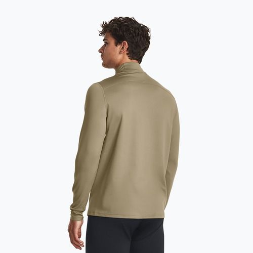 Pánské tričko longsleeve Under Armour Tactical Mock CGI Base federal tan/black