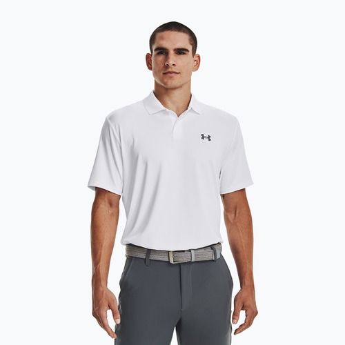 Pánské polo tričko Under Armour Matchplay Polo white/pitch gray