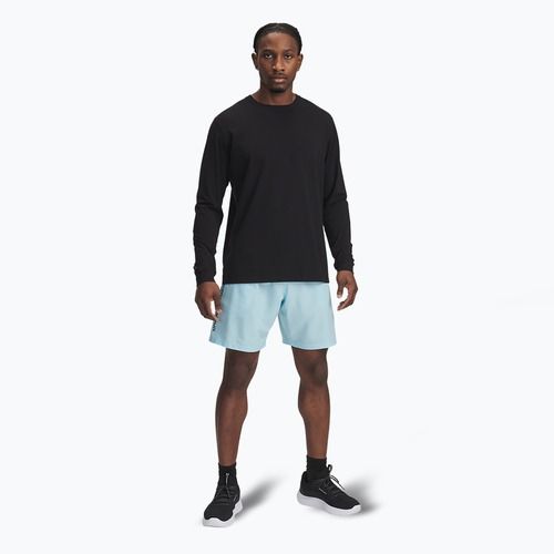 Pánské tréninkové šortky Under Armour Woven Wordmark stream/black