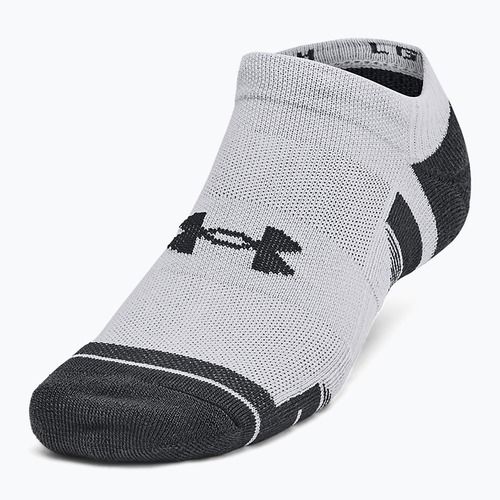 Ponožky Under Armour Performance Tech Crew 6 par mod gray/mod gray/jet gray