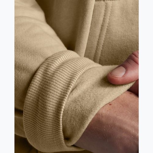 Pánská mikina Under Armour Rival Fleece Logo HD city khaki/summit white