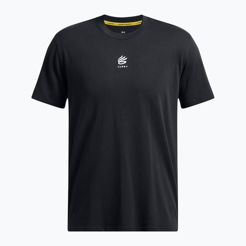Pánské tričko Under Armour Curry Hvyweight Logo black/white