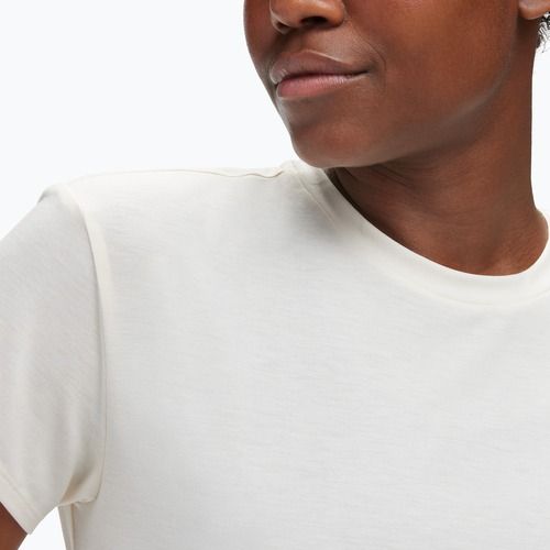 Dámské běžecké tričko HOKA Essential Tee eggnog