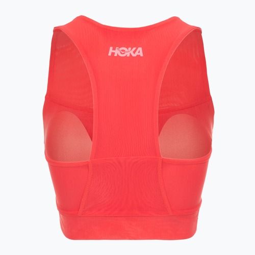 Fitness  podprsenka HOKA Race Day cerise