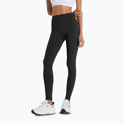 Dámské běžecké legíny New Balance Sleek Pocket High Rise black