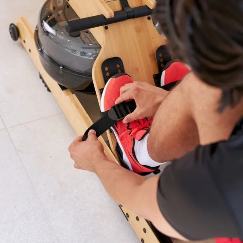 Vodní veslovací trenažér XTREXO TimberFlow