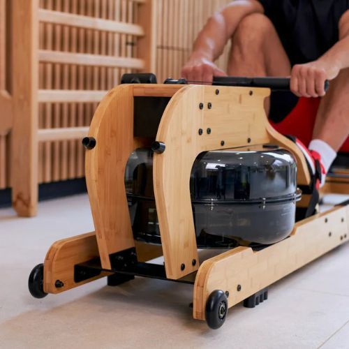 Vodní veslovací trenažér XTREXO TimberFlow