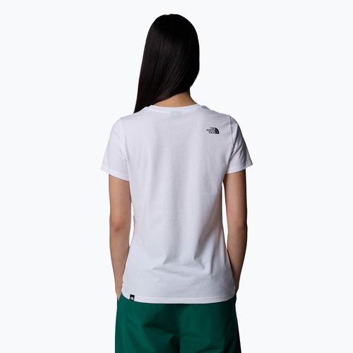 Dámské tričko The North Face Simple Dome Slim Tee tnf white