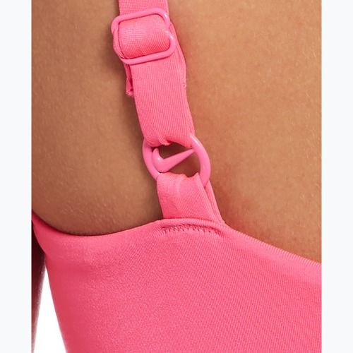 Dámské jednodílné plavky Nike Essential Asymmetrical hyper pink