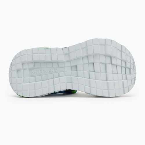 Dětské sandály SKECHERS Mega Splash black/blue/lime
